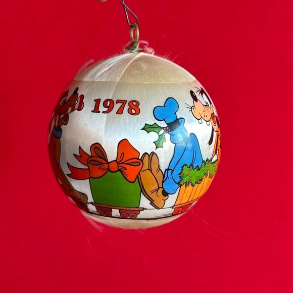 Disney Other - 1978 Vintage Satin Hallmark Disney Ball Ornament